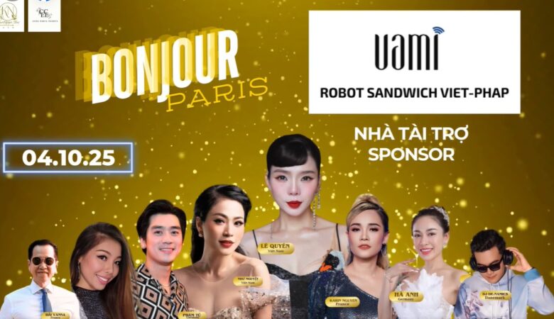 VAMI – Nhà tài trợ vàng cho sự kiện Bonjour PARIS